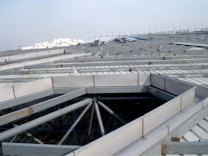 本溪安吉县体育馆网架