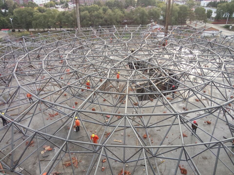 本溪全民健身中心网架