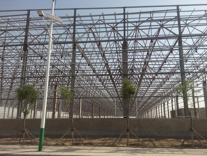 本溪汽车工业厂房网架